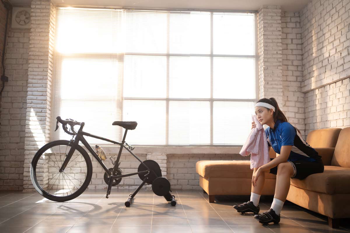 Zwift svette Crampfix